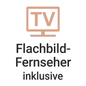 Flachbildfernseher inklusive